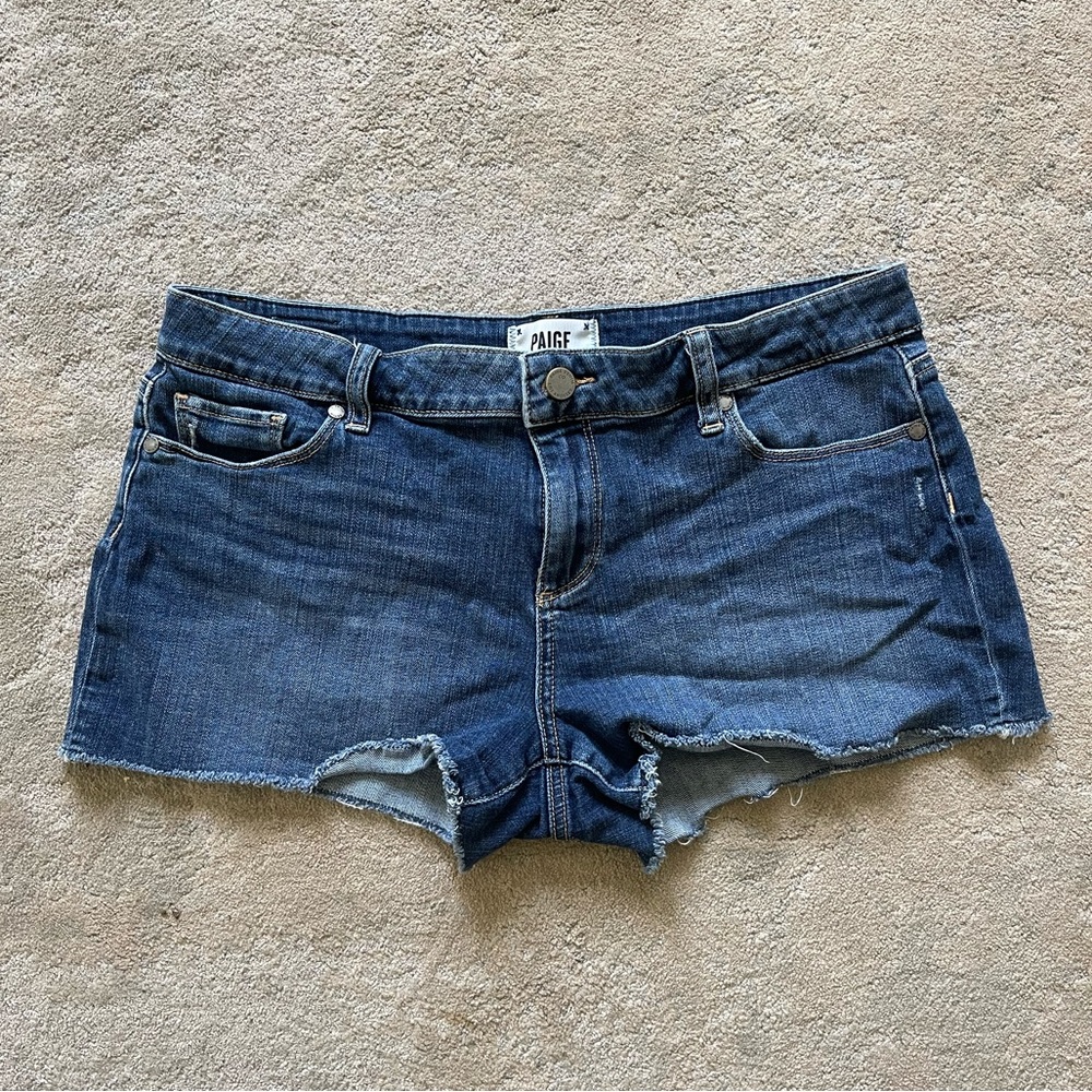 Paige Bobby Denim Cutoff Shorts Paige Shorts